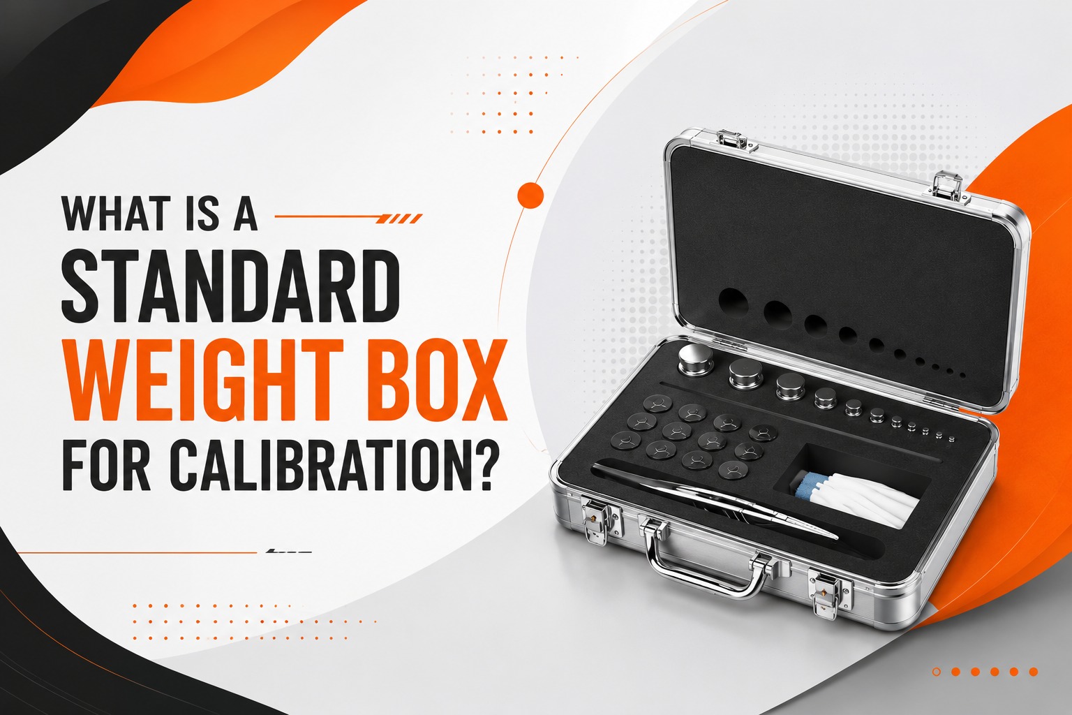 Precision Calibration with Standard Weight Boxes: A Case Study